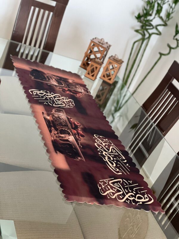 رنر رمضاني قماش بعدة ألوان - Image 7