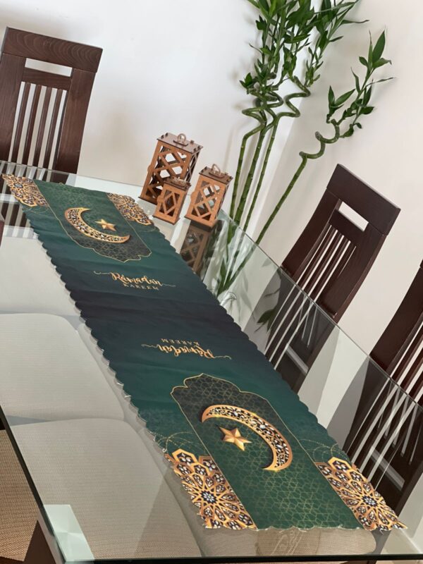رنر رمضاني قماش بعدة ألوان - Image 2