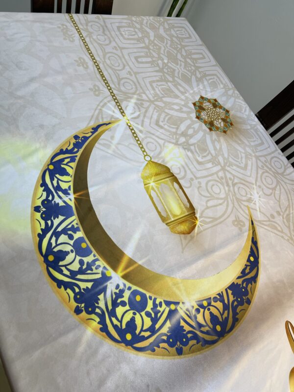 مفرش سفرة رمضاني مخمل - Image 3